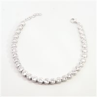 Bracciale Domar Gioielli Donna Tennis argento 925  in Argento Cubic Zirconia BZB118939